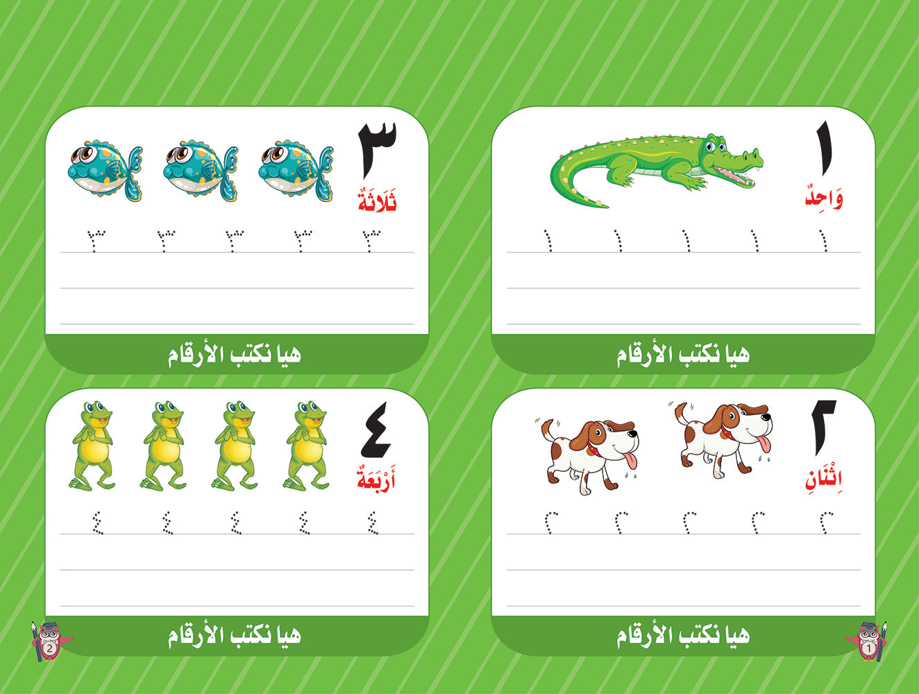صفحات الأرقام العربي القديم
