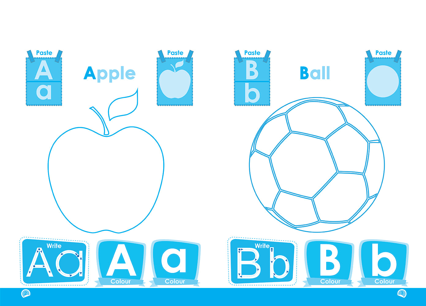 صفحات الحروف الإنجليزية