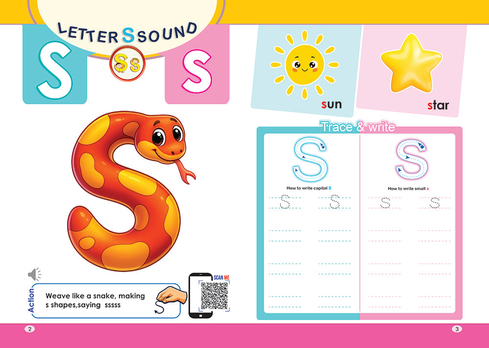 The Alphabet spread 1