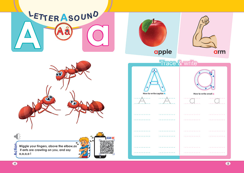 The Alphabet spread 2