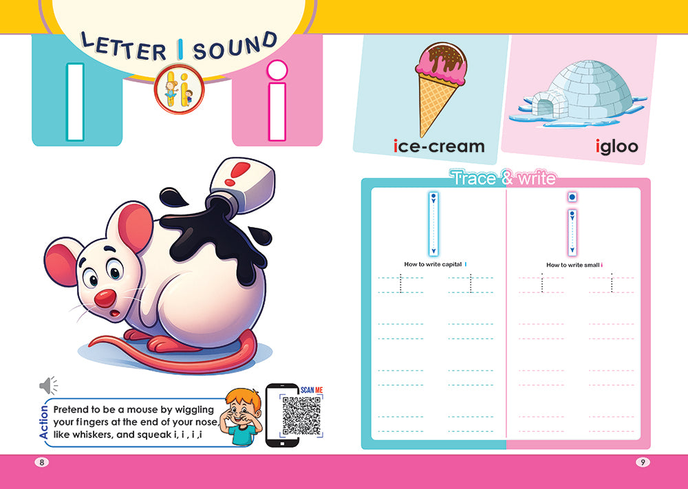 The Alphabet spread 4