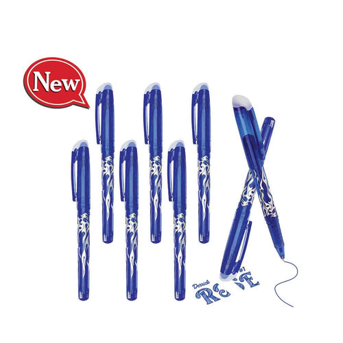 اقلام جاف قابلة للمسح بالاحتكاك أو الحرارة